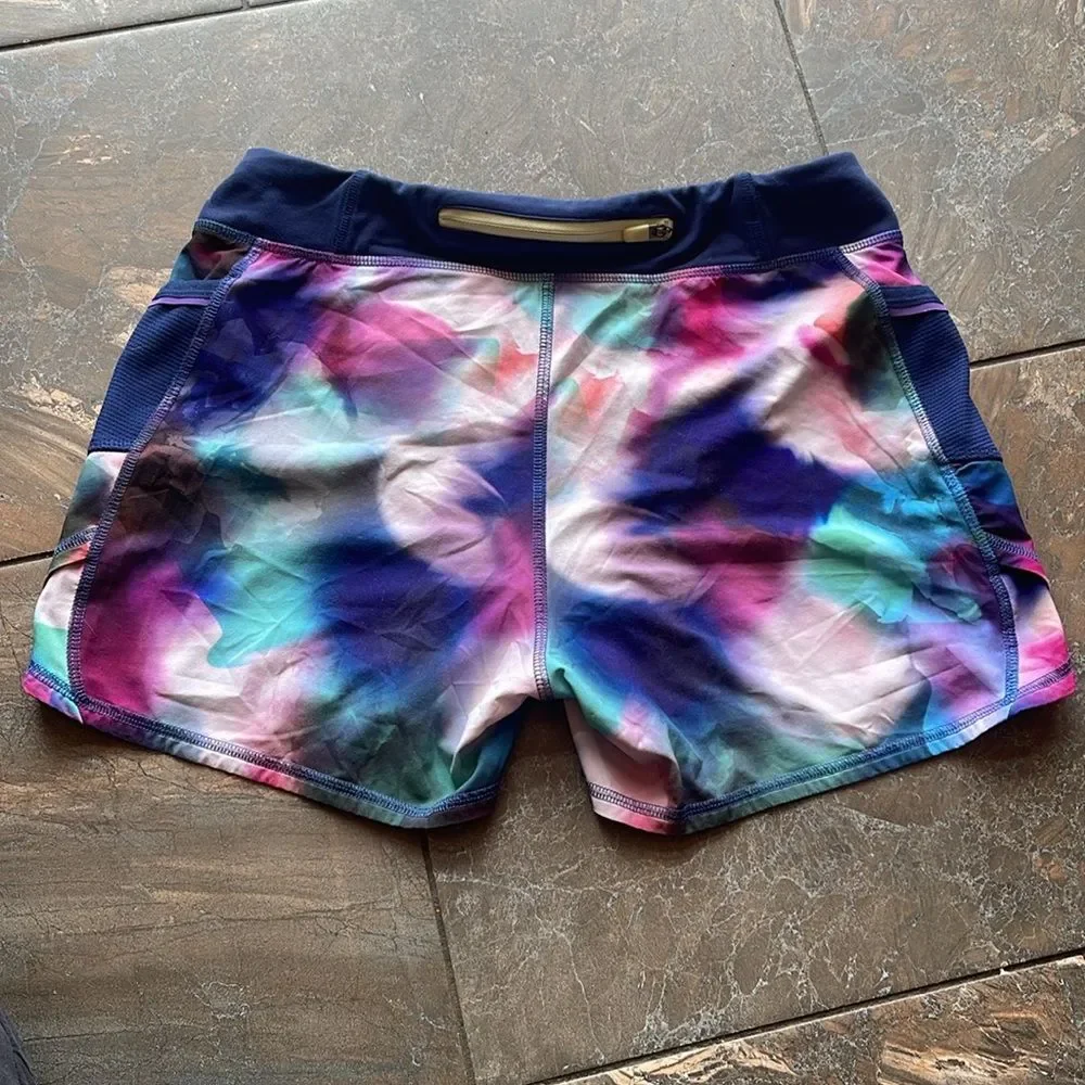 ATHLETA Girl Shorts Sz XXL 16 RECORD BREAKER Pockets 2.0 Athletic Running NICE!